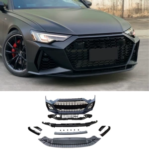 Audi A6L (19-26) RS6 ön bamper, ön barmaqlıq, ön dodaq modifikasiyası