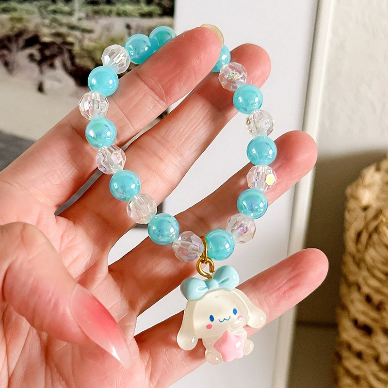 Cute cartoon children's beaded bracelet, accessory