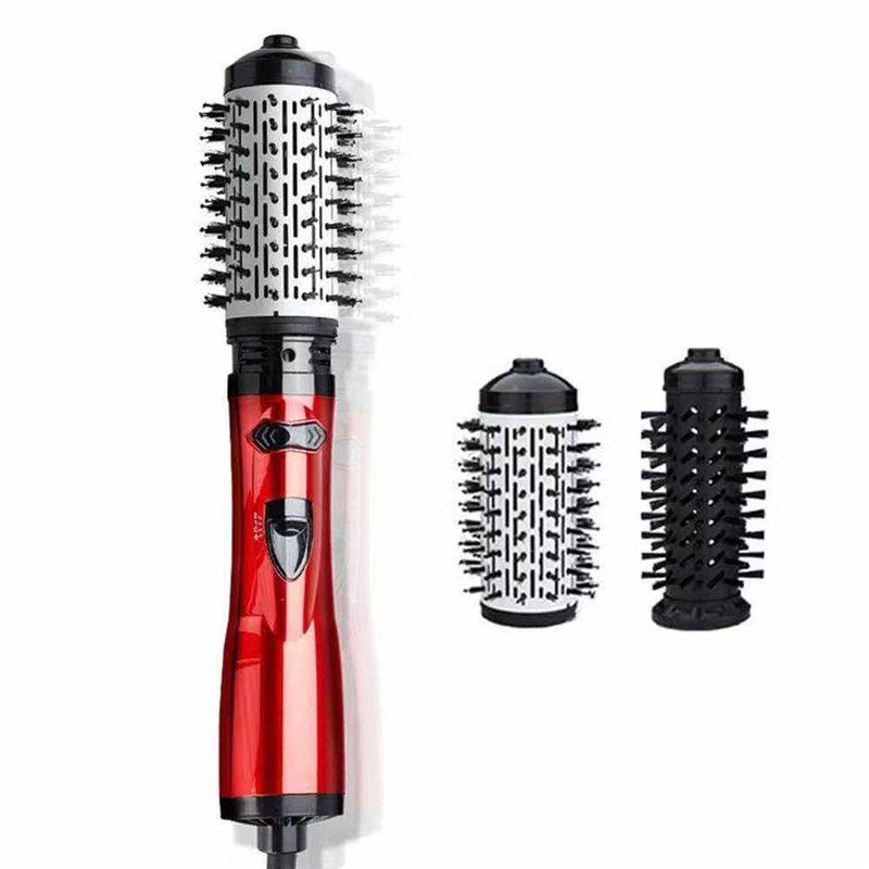 Transfronterizo de aire frío tres en uno peine de aire caliente peine de soplado nuevo multifuncional plancha de pelo eléctrica peluquería rizador de pelo automático image 7
