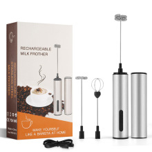 搅拌器手持电动小型家用打蛋器USB充电打奶器烘培奶泡机三档可调