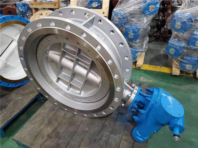 瓯北厂家批发 不锈钢法兰蝶阀 D343W-10P 手动硬密封蝶阀 DN100