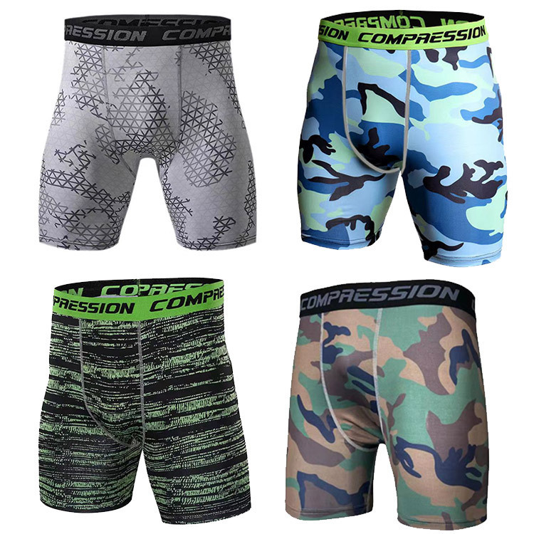 Sports Tight Shorts Men's Summer Quick-Dry Bottoming Basketball Sports Shorts Sports Track and Field Running Fitness Shorts