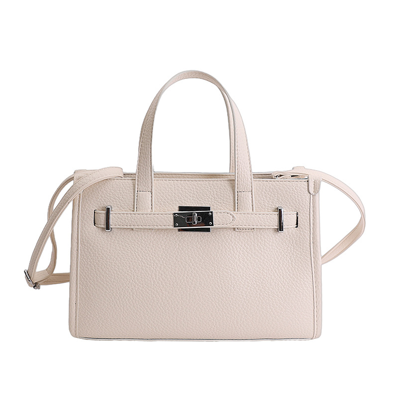 Bolso para mujeres 2026 venta transfronteriza caliente nuevo lichi estampado bolso de mano alta textura lujosa mochila de hombro