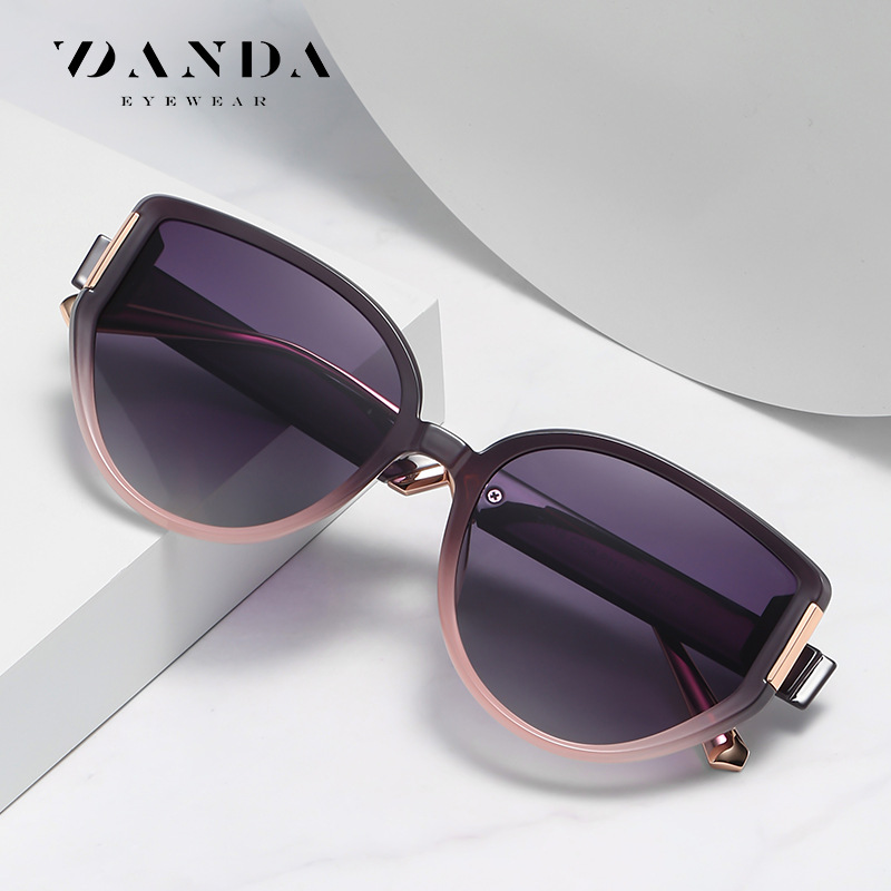 Nueva Europa y América gafas de sol polarizadas de alta calidad de la marca de moda gafas de sol TJ719 ultra-luz TR UV a prueba de gafas de sol para las mujeres