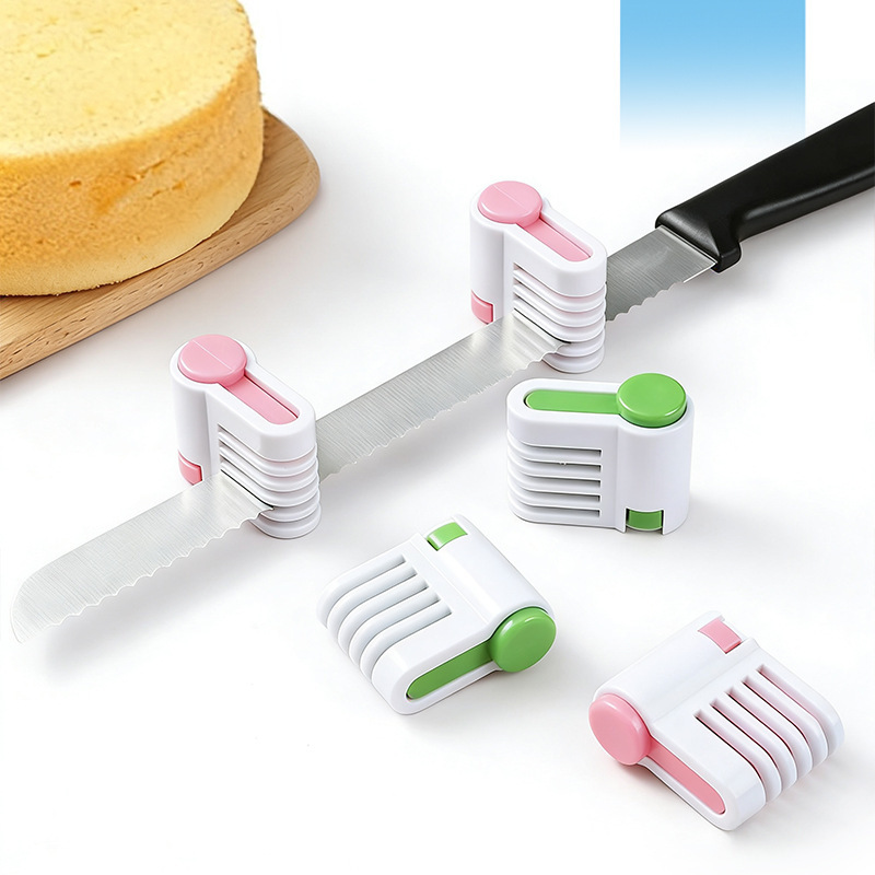 Cake Slicer, Serrated Knife for Cutting Bread and Toast, Bread Slicer, Bread Divider, Baking Tools