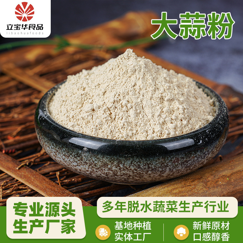 厂家大蒜粉蒜头粉批发脱水蔬菜粉腌制烧烤调味料食用商用蒜香粉