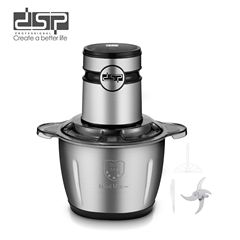 DSP/Dansong ミートグラインダー電気小型多機能家庭用ステンレス鋼食品サプリメントミキサー KM4031