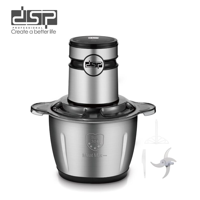 DSP/Dansong ミートグラインダー電気小型多機能家庭用ステンレス鋼食品サプリメントミキサー KM4031|undefined