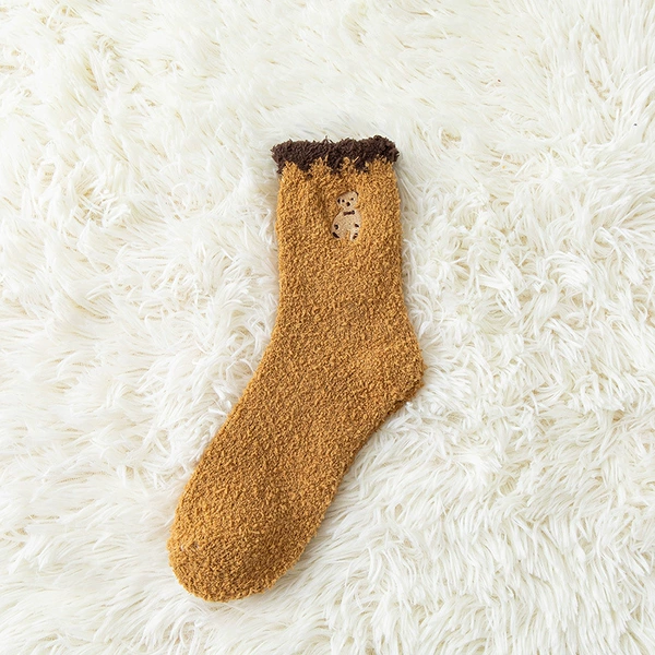 With little bears, with embroidery