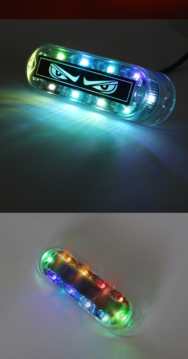 Truck Grille Side Marker Light Motorcycle Strobe LED Clearance Tail Light
