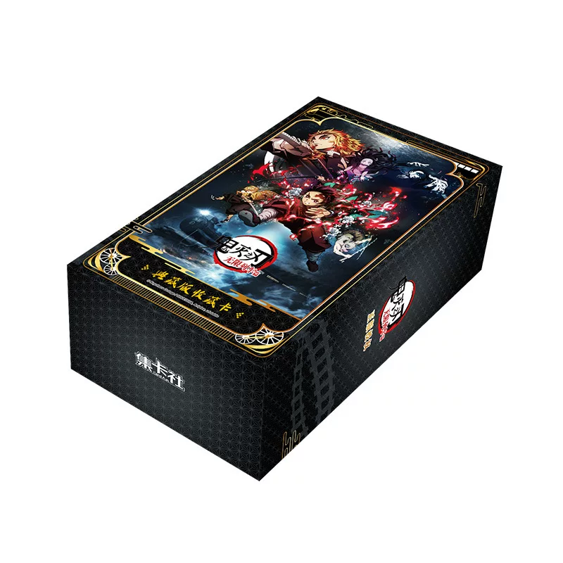 Ji Карточное Общество Призрак Уничтожь Клинок Безграничный Поезд Слепая коробка карточка Карточка Аниме Кантон Джилан