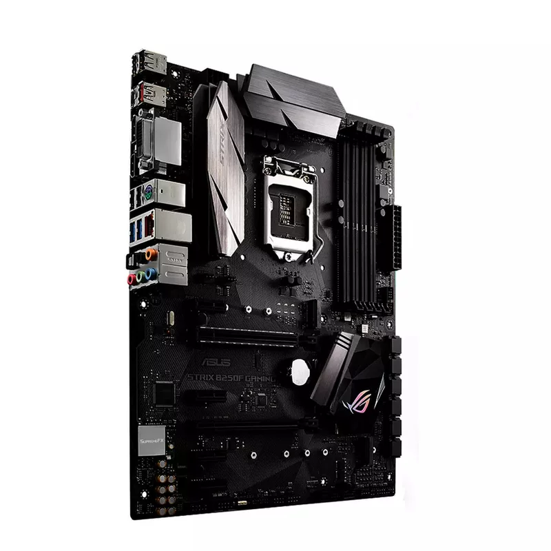Материнская плата ROG STRIX B250F GAMING для настольного ПК LGA1151, поддержка DDR4, твердотельный накопитель (в комплекте)