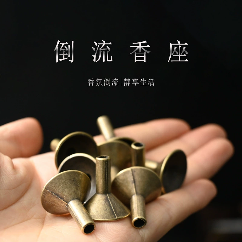 Обратный поток благовония база обратный поток держатель для благовоний обратный поток курильница аксессуары для украшения дома сплав новый держатель для благовоний оптом