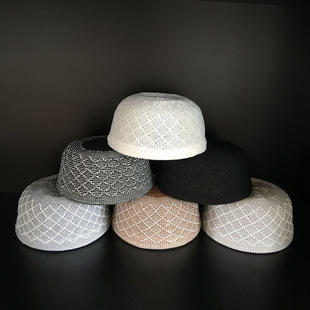 Factory Supply Hat Knitted Hat Xinjiang Hui People's Hat Ethnic Men's Hat Winter Woven Hat Wholesale