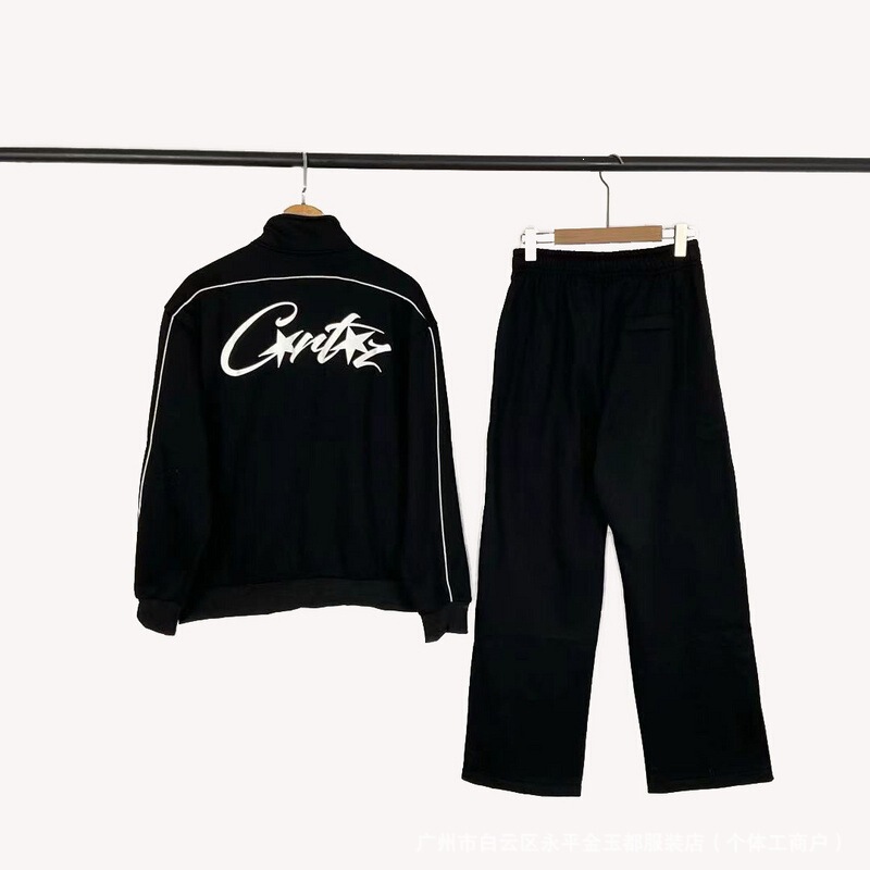 Vintage Alcatraz Stand-Collar Fleece-Lined Zip-Up Jacket High Street Style Unisex Casual Pants Fitted Cotton American Retro Vintage Alcatraz Stand-Collar Fleece-Lined Zip-Up Jacket High Street Style Unisex Casual Pants Fitted Cotton American Retro