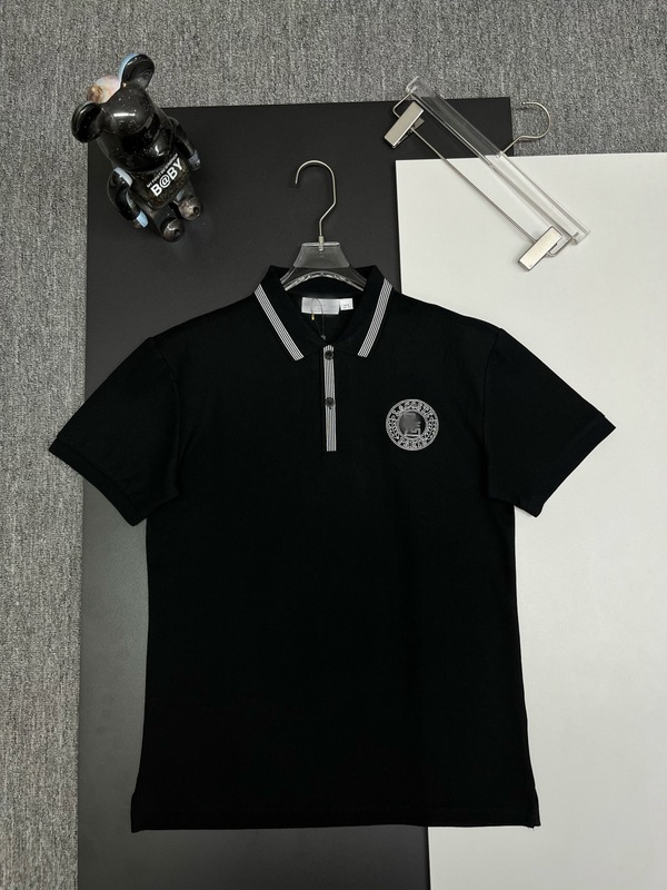 フィッシュポロシャツメンズ 2025 新しいコットンラペルトップビジネスカジュアル半袖 Tシャツ|undefined