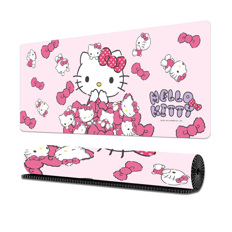 サンリオ ハローキティ ハローキティ 漫画マウスパッド KT 猫 かわいい アニメ 滑り止め 大型コンピュータデスクパッド|undefined