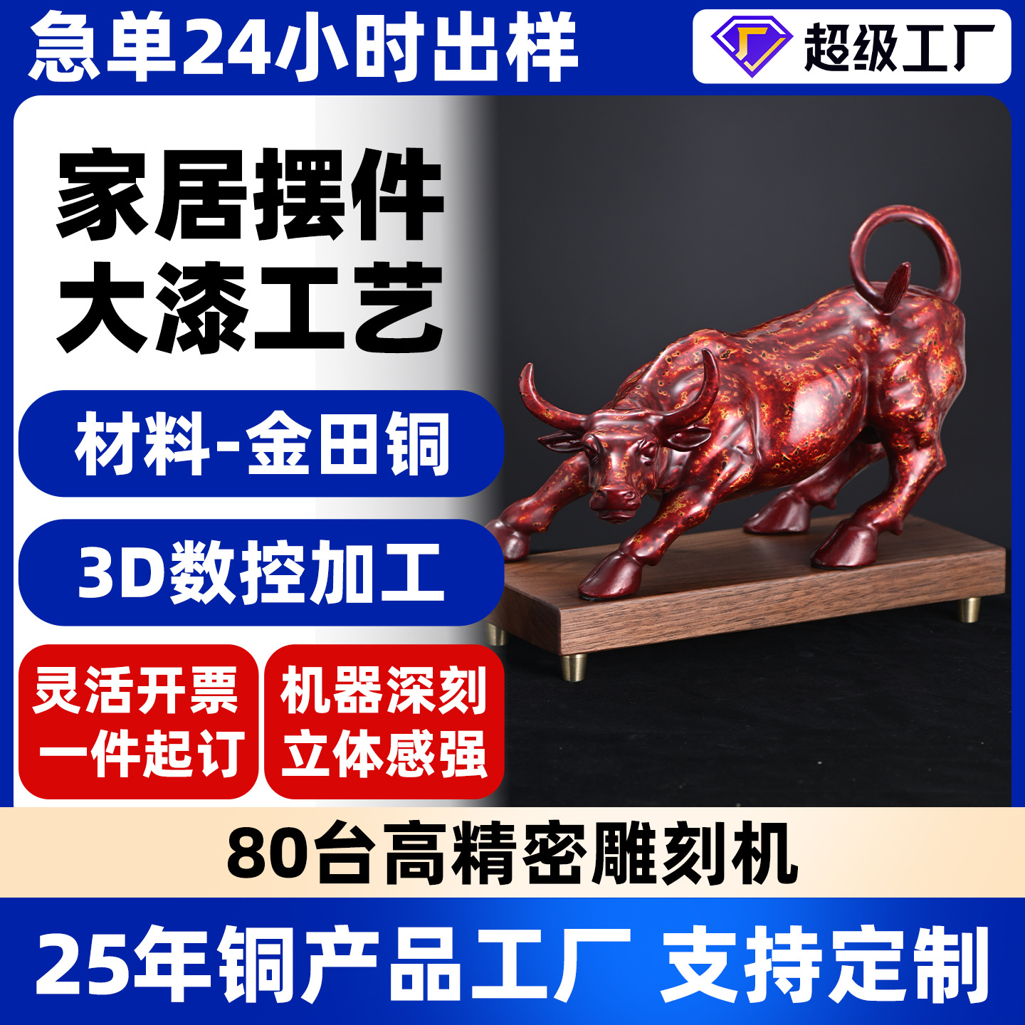 铜装饰品铜角花字牌姓名牌瓷像铜盒彩铜装饰盒浮雕礼品铜工艺品|ms
