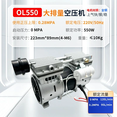Hava kompressorları, Dan Hao Electromechanical Silent - ol550-high-flow-air-compressor