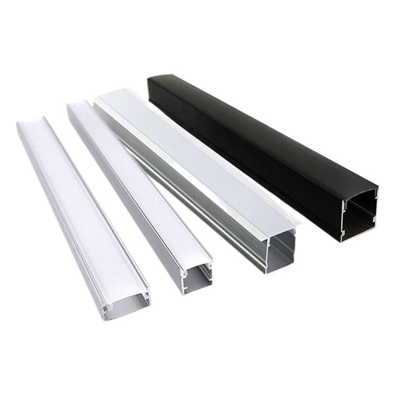 Светодиодный линейный светильник Tuke, U-образная светодиодная лента, алюминиевый профиль, встраиваемый алюминиевый световой канал, регулируемый и настраиваемый.