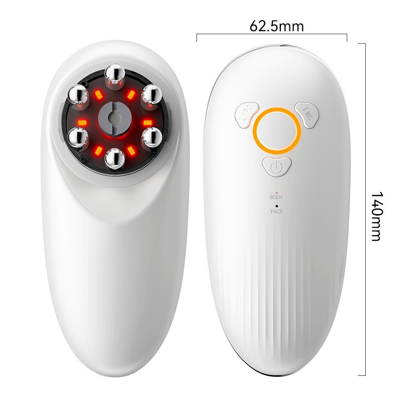 Nuevo instrumento de moldeo de presión negativa de luz de color, instrumento de explosión de grasa, instrumento de cuerpo delgado, dispositivo de belleza de masaje micro-corriente