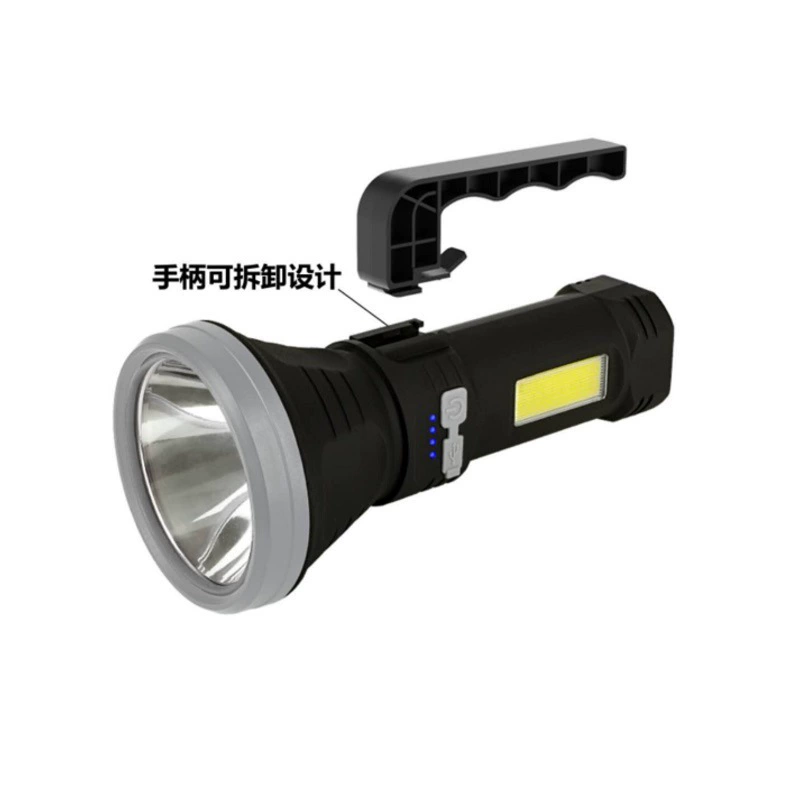 Трансграничный новый белый лазерный портативный свет яркий фонарик многофункциональный фонарик COB портативный фонарик
