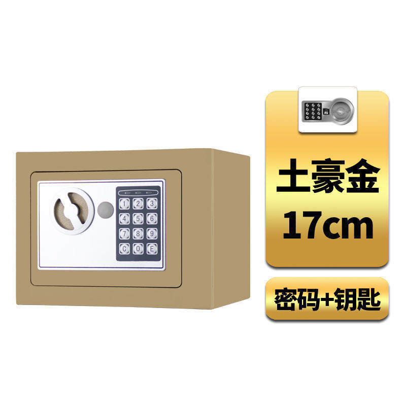 핫세일-골드-전자비밀번호 17cm