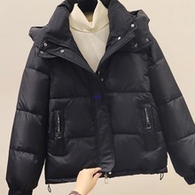 羽绒棉服女短款2025冬季新款洋气小个子棉袄宽松棉衣保暖外套
