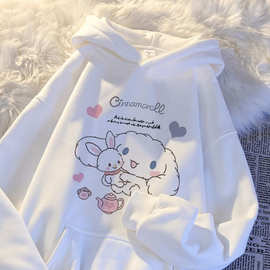 玉桂狗女童秋装卫衣2025新款儿童春秋衣服小女孩洋气上衣秋季潮