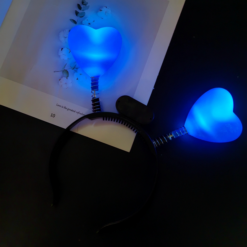 Primavera amor cabeza aro azul