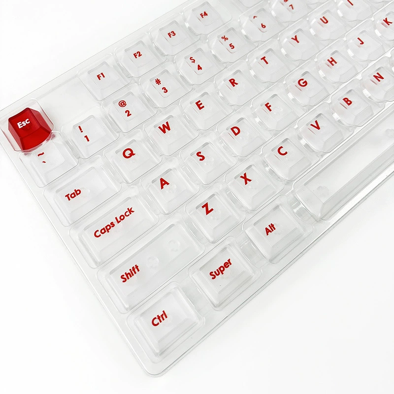 PC выгравирован с оригинальной шлифовальной прозрачной колпачкой с 61/68/75/84/87/98/104