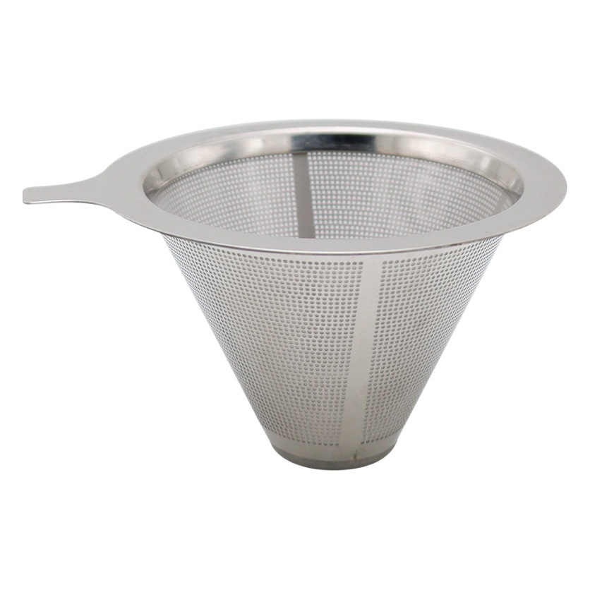 Filtro de café filtro de café Taza de mano cafetera traje de filtro sin papel ultrafino encriptación embudo de café