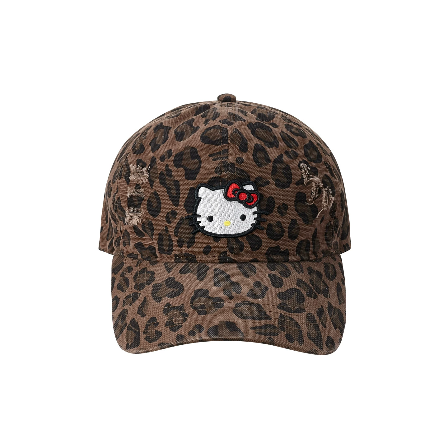 Sanrio, hello kitty, cute baseball cap with bow, with embroidery