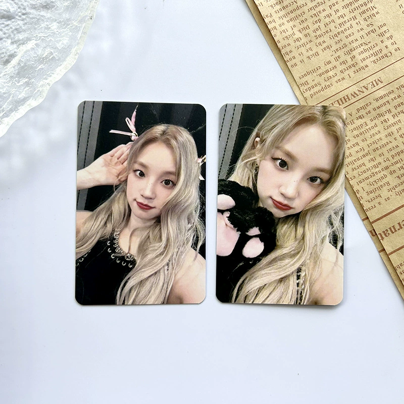 (G)I-DLE "iFeek" KMS спецкарта скрытая карта открытка двусторонняя карта звезда вокруг