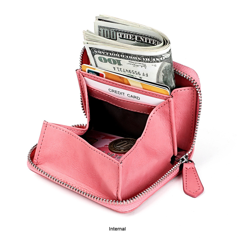 Women's Small wallet fashion coin purse 2021 new mini zipper coin bag small card holder card holder one-piece delivery