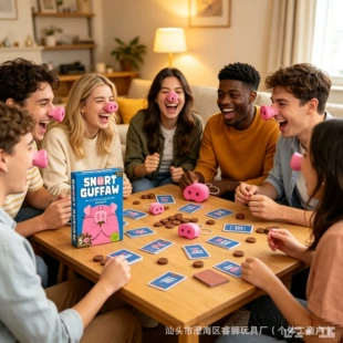 Настольная карточная игра «Свиной пятачок» для компании