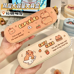 入学シーズン二重筆箱大容量シンプルな少女心筆袋学生かわいい文房具鉛筆箱賞品プレゼント