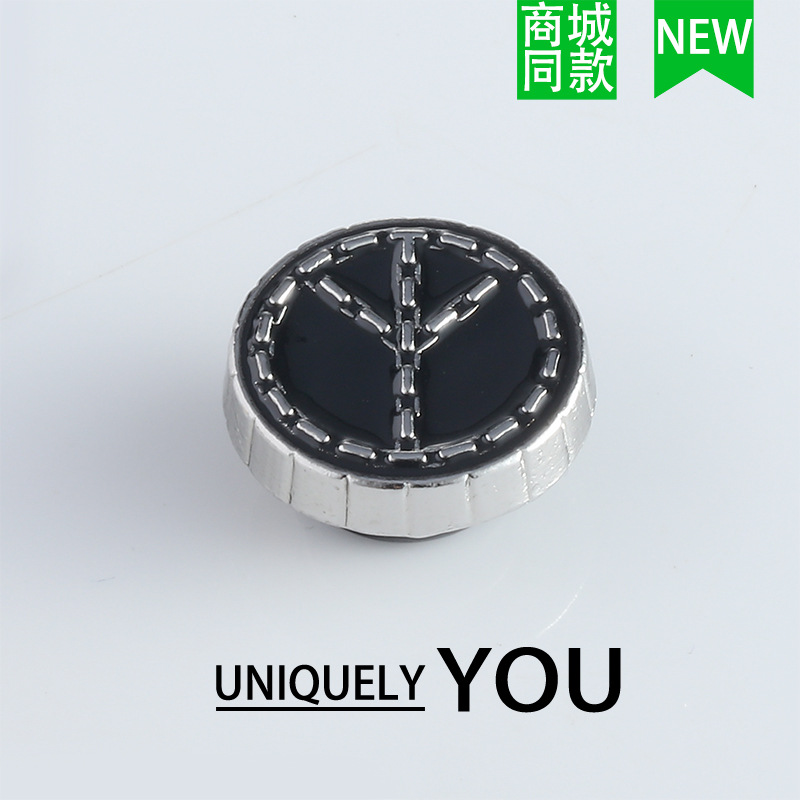 2023 nuevo centro comercial mismo estilo metal agujero zapatos hebilla zapato flor DIY rhinestone tridimensional zapato hebilla Accesorios al por mayor