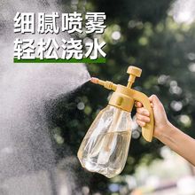 浇花喷壶手压式喷雾瓶园艺绿植喷嘴养花喷水壶超细雾清洁消毒洒水