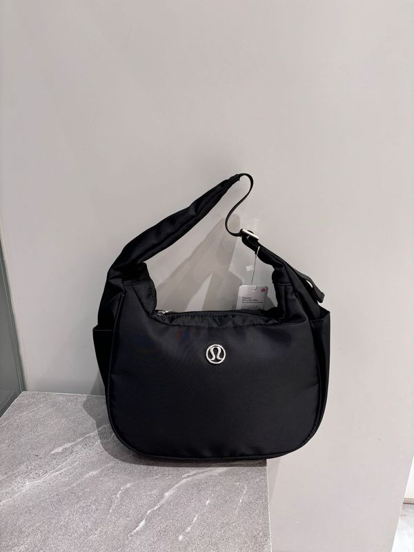 lulu女包Mini Shoulder Bag 4L腋下包饺子包通勤休闲月牙包单肩包|undefined