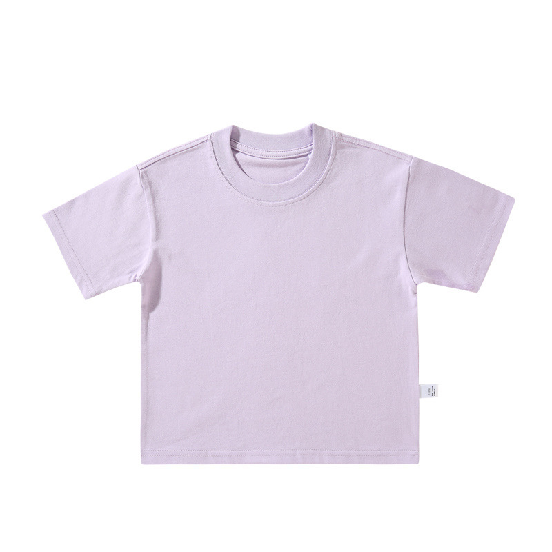 子供用Tシャツ 厚手250g アメリカンスタイル 無地 丸首 子供服 綿100% コーマ糸使用 子供用制服 半袖|undefined