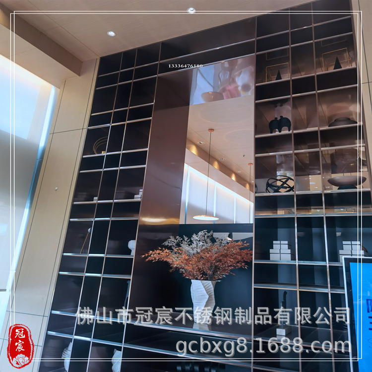 酒吧不锈钢吊柜 餐厅不锈钢吊柜