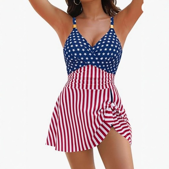 Nuevo comercio exterior transfronterizo europeo y americano de color sólido unido delgado bikini sexy trajes de baño para mujeres image 4