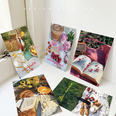 Summer fragrance romantic picnic fresh photography poster painting core photo props background wall