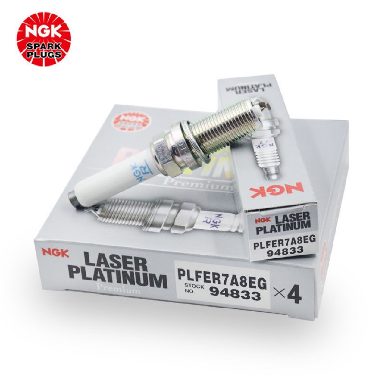 Original NGK double platinum spark plug PLFER7A8EG 94833 is suitable for Audi Tanyue Xuanyi Teana nozzle