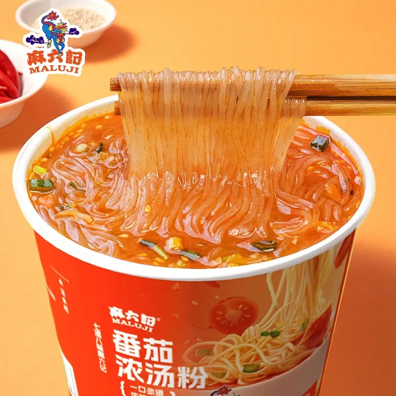 麻六记店铺上新【番茄浓汤粉】酸甜解腻小杯装解腻无负担