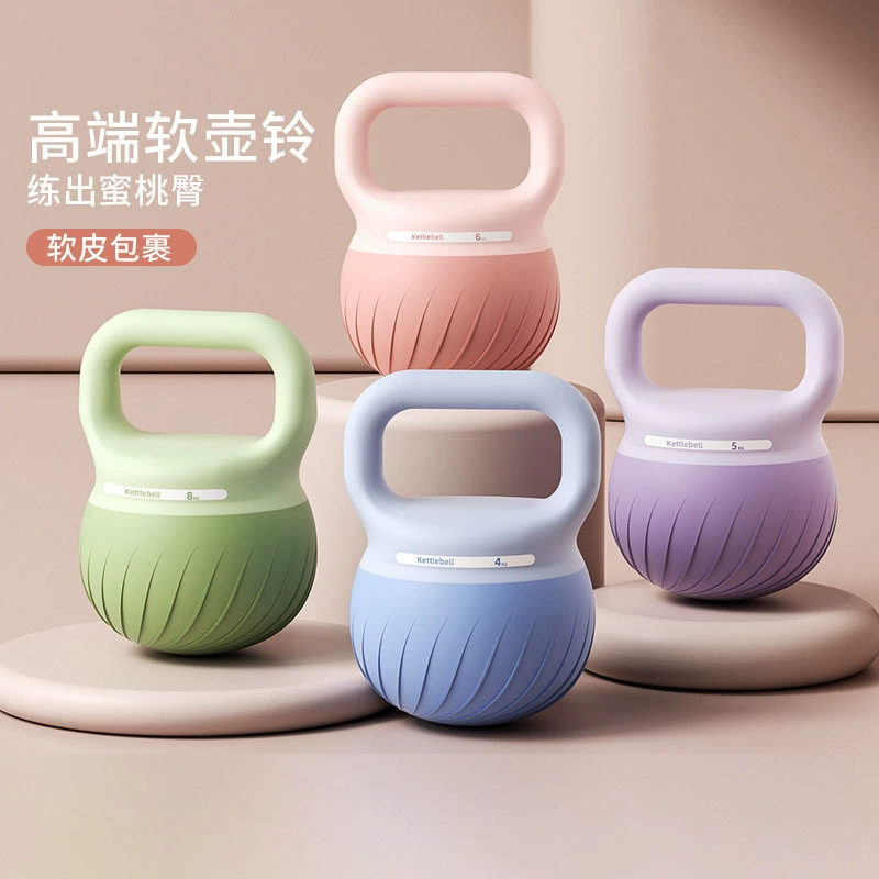 Новая мягкая гантель для женского фитнеса в домашних условиях, гантель 6kg для тренировки ягодиц, мужские приседания с отягощением.