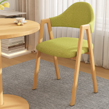 北欧餐椅家用现代简约a字椅餐厅椅子靠背铁艺餐桌椅卧室书桌凳子