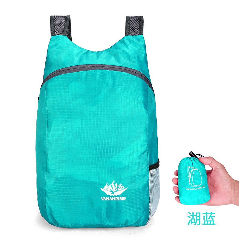 クロスボーダー登山折りたたみバックパックバックパック防水防水サイクリングバッグ収納可能なポータブルトラベルスキンバッグ|undefined