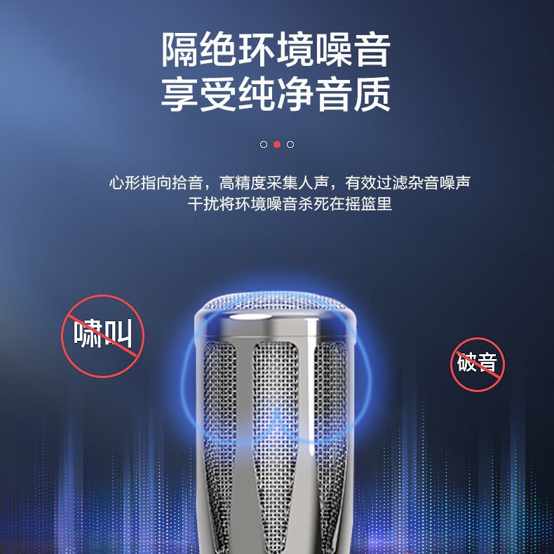 HAN XIANGZI (HANXIANGZI)KMS-103PRO 전문 높은 충실도 대형 다이어프램 48V 콘덴서 마이크